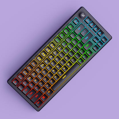 Swarm X All Black Wireless Gaming Keyboard